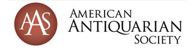 American Antiquarian Society Series 1-5